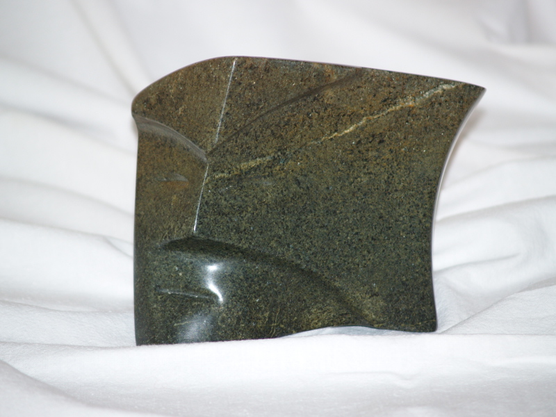 Elusive nature - Steatite sculpture by Olivier Cornil