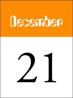 One day, One drawing : December 21, 2021