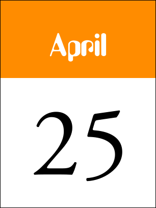 One day, One drawing : April 25 , 2022