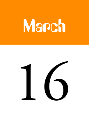 One day, One drawing : March 16 , 2022
