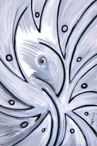 One day, One drawing - Day 313 - Pride and vanity - drawing with felt pen by Olivier Cornil