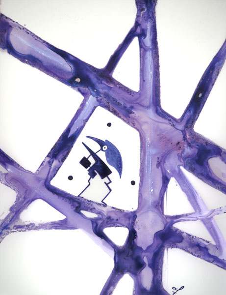 Immunology - Ink drawing by Olivier Cornil - One day, One drawing - Day 332