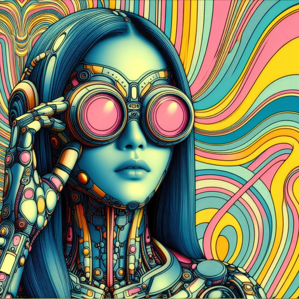 Day 108 – A Psychedelic Touch!