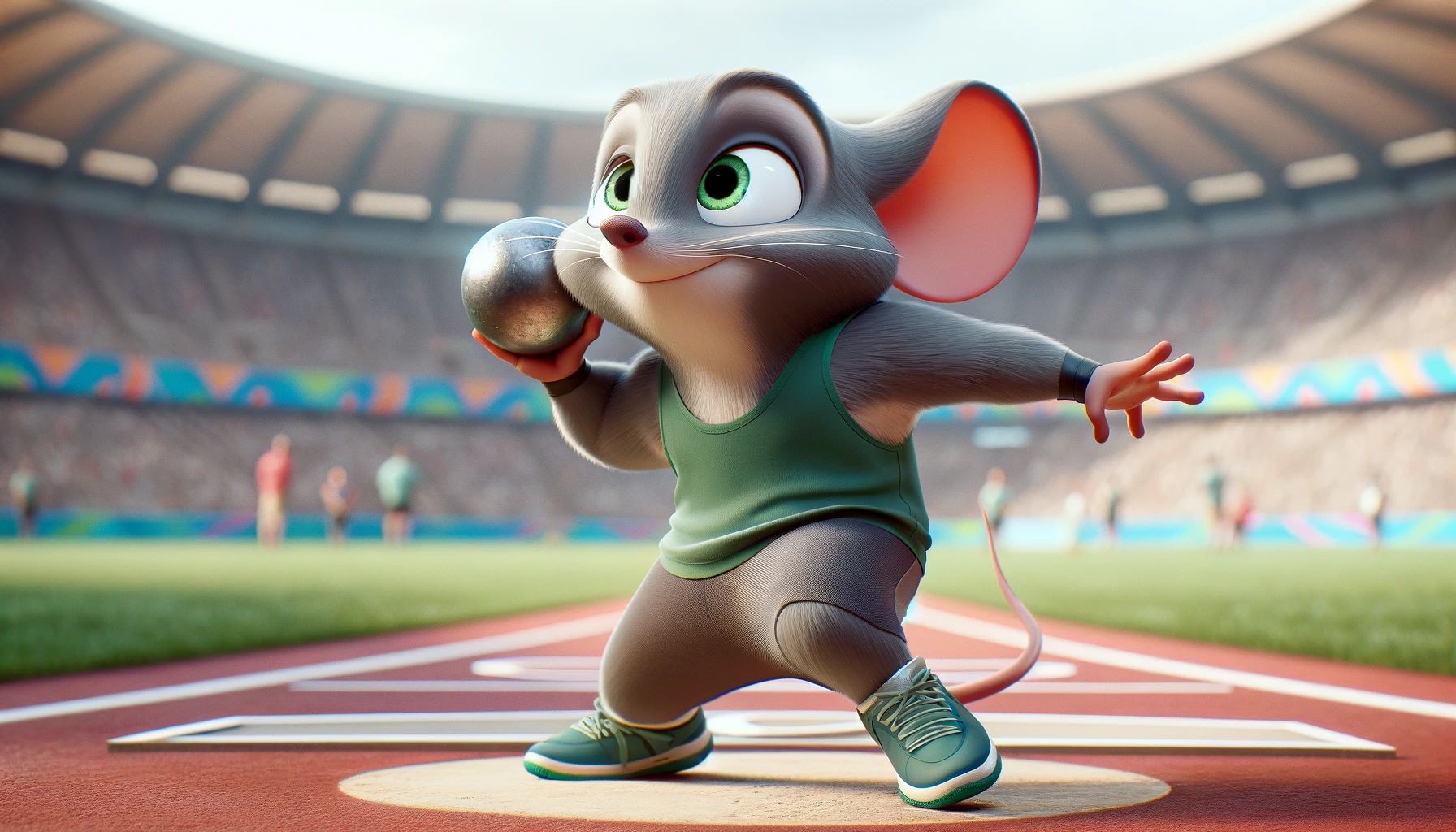 Day 181 – Theo’s Tour de Force: Mastering the Shot Put!